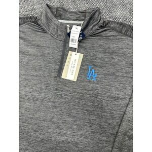 Los Angeles Dodgers Men's 3XL Tommy Bahama Delray IslandZone 1/4 Zip Shirt Top